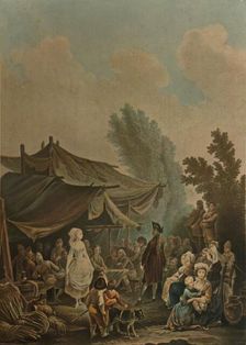 La Noce De Village (Village Wedding), 1785, (1913). Artist: Charles-Melchior Descourtis
