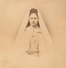 La Nonne blanche, 1860s. Creator: Pierre-Louis Pierson