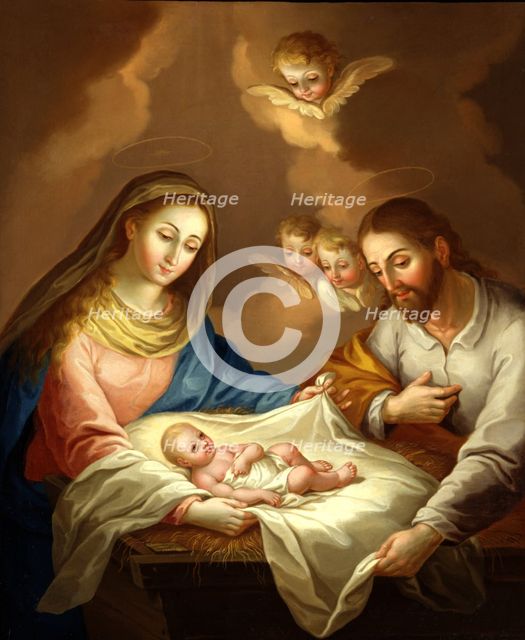 La Natividad, ca. 1799. Creator: Jose Campeche.