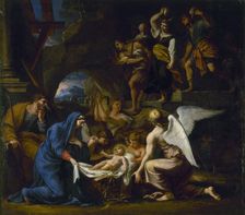 La Nativité, 1652. Creator: Charles Poerson