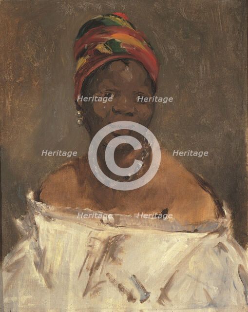 La Négresse, 1862-1863. Creator: Manet, Édouard (1832-1883).