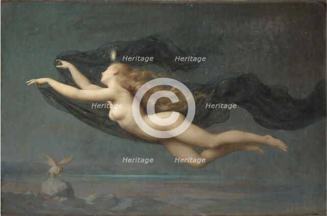 La Nuit. Artist: Raynaud, Auguste (1854-1937)