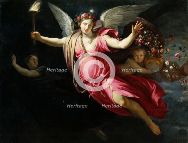 La Nuit et l'Aurore (Night and Dawn). Artist: Champaigne, Jean-Baptiste de (1631-1681)