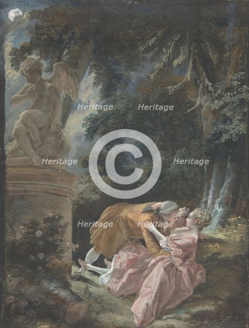 La Nuit (Night), . Creator: Pierre Antoine Baudouin.