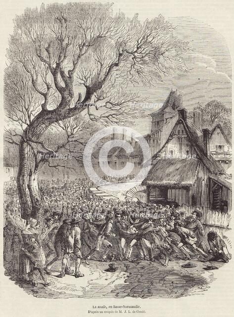 La Soule, en Basse - Normandie, pub February 28, 1852. Creator: French School (19th Century).