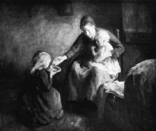 La Soupe c1900, (1917). Artist: Jacob Simon Hendrik Kever