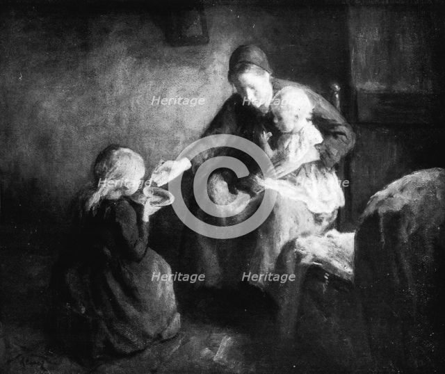 'La Soupe', c1900, (1917). Artist: Jacob Simon Hendrik Kever.