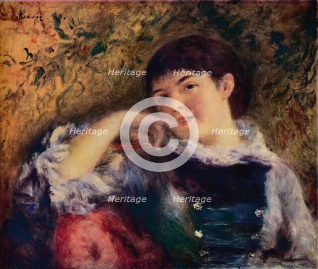 'La Songeuse', c19th century. Artist: Pierre-Auguste Renoir.