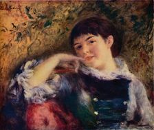 La Songeuse c19th century. Artist: Pierre-Auguste Renoir