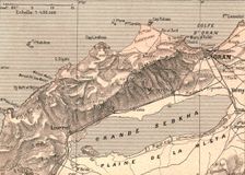 'La Sahel d'Oran et la Grande Sebkha; Afrique du nord 1914. Creator: Unknown