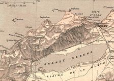 'La Sahel d'Oran et la Grande Sebkha; Afrique du nord 1914. Creator: Unknown