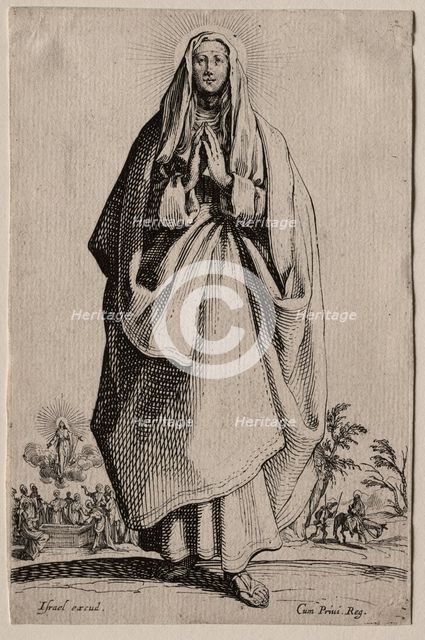 La Sainte Vierge. Creator: Jacques Callot (French, 1592-1635).