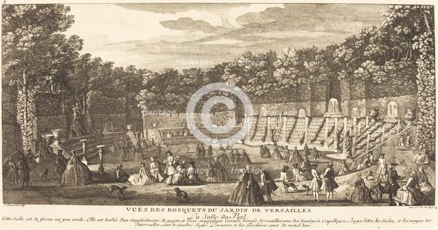 La Salle du Bal. The Ballroom. Creator: Jacques Rigaud.