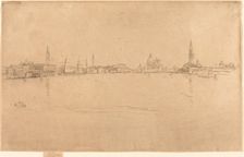 La Salute: Dawn, 1879/1880. Creator: James Abbott McNeill Whistler