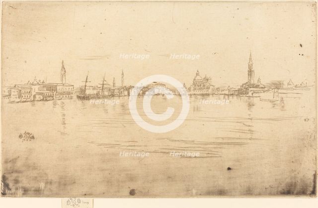 La Salute: Dawn, 1879/1880. Creator: James Abbott McNeill Whistler.