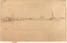 La Salute: Dawn, 1879/1880. Creator: James Abbott McNeill Whistler