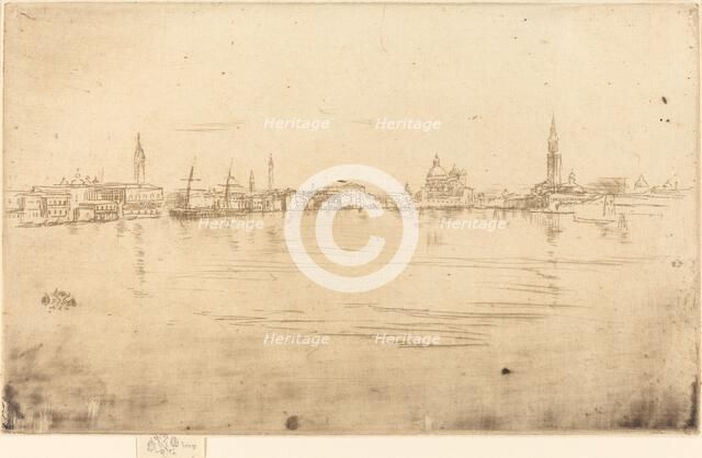 La Salute: Dawn, 1879/1880. Creator: James Abbott McNeill Whistler.