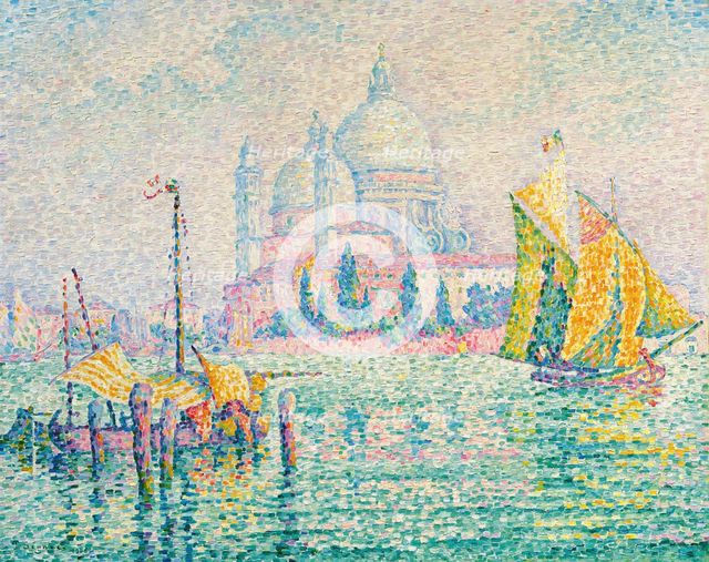 La Salute (Venise), 1906. Creator: Paul Signac.