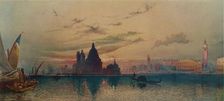 La Santa Salute, from San Giorgio, Venice c1872. Artist: William Collingwood Smith