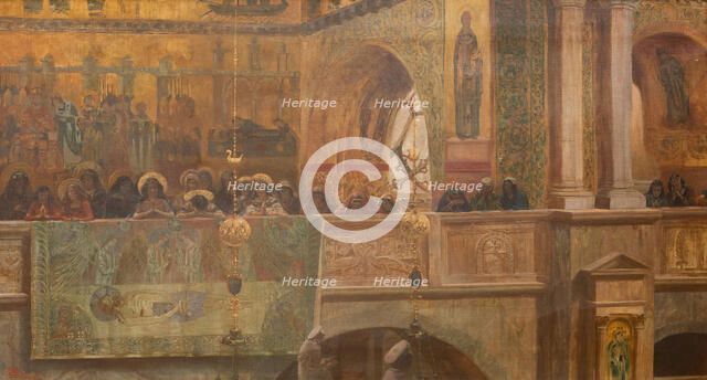 La settimana della passione (Die Karwoche), 1912. Creator: Sezanne, Augusto (1856-1935).