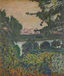 La Seine à Vernon, 1915. Creator: Bonnard, Pierre (1867-1947)