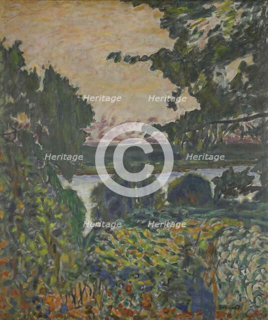 La Seine à Vernon, 1915. Creator: Bonnard, Pierre (1867-1947).