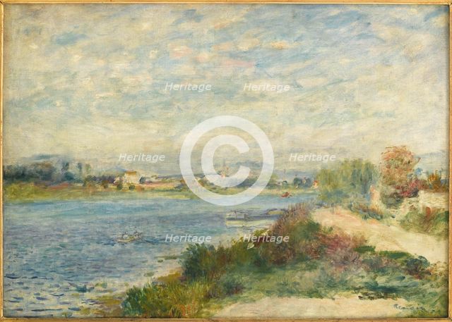 La Seine à Argenteuil, 1873. Creator: Renoir, Pierre Auguste (1841-1919).
