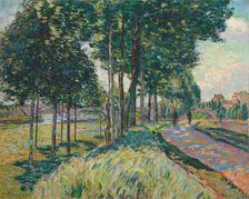 La Seine à Charenton, c1880. Creator: Guillaumin, Jean-Baptiste Armand (1841-1927)
