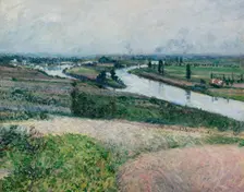 La Seine à la pointe d'Epinay, c1888