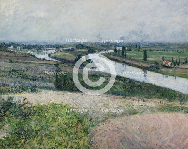 La Seine à la pointe d'Epinay, c1888.