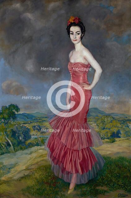 La Señora de Garay. Creator: Zuloaga y Zabaleto, Ignacio (1870-1945).