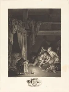 La Sentinelle en défaut, 1771. Creator: Nicolas Delaunay