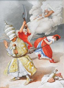 La Séparation des Églises et de l'État (Separation of the Churches and the State), 1905. Creator: Anonymous