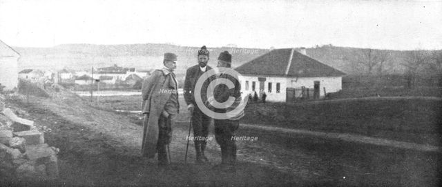 'La Serbie Victorieuse; Le voivode Mitchich, entrant vainqueur dans son village natal', 1914 Creator: Unknown.