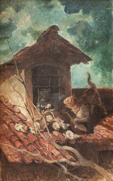 La serenata. Creator: Faccioli, Raffaele (1845-1916)