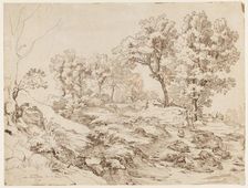 La Serpentara near Olevano, 1829. Creator: Friedrich Preller (German, 1804-1878)