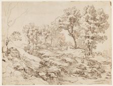 La Serpentara near Olevano, 1829. Creator: Friedrich Preller (German, 1804-1878)
