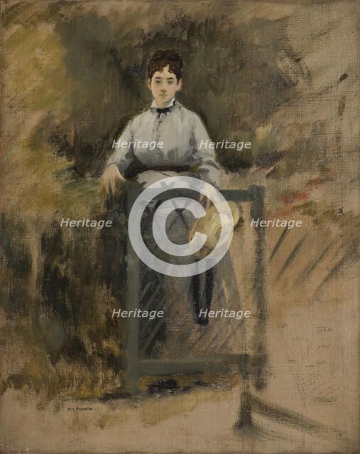 La Servante ou A la barrière, between 1865 and 1870. Creator: Eva Gonzales.