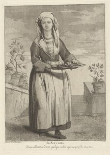 La Servante (The Servant), 1775. Creator: Giovanni David