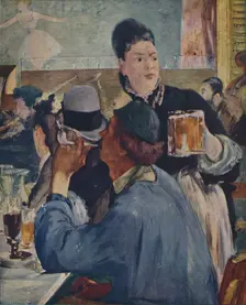 La Serveuse De Bocks ('The Waitress'), 1879, (1937). Creator: Edouard Manet