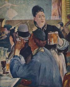 La Serveuse De Bocks ('The Waitress'), 1879, (1937). Creator: Edouard Manet