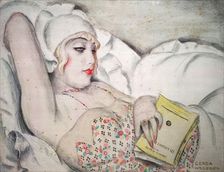 La Sieste, 1922. Creator: Wegener, Gerda (1886-1940)
