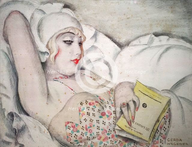 La Sieste, 1922. Creator: Wegener, Gerda (1886-1940).