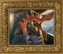 La sieste, 1928. Creator: Savinio, Alberto (1891-1952)