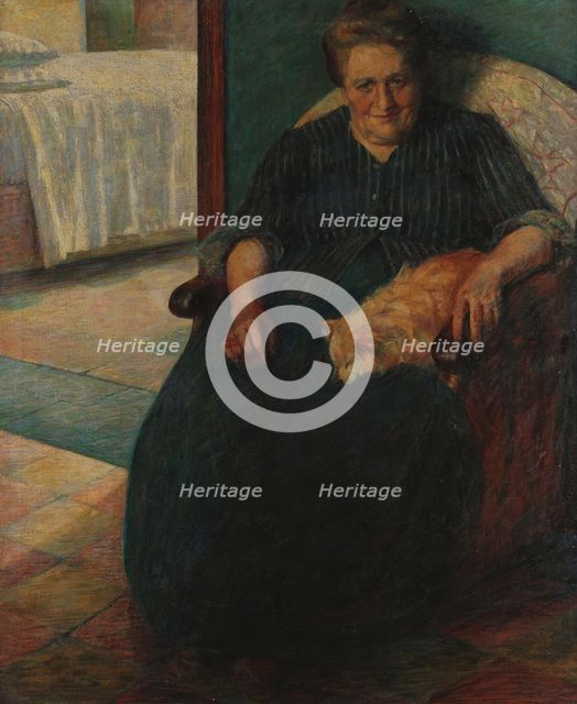 La signora Virginia, 1905. Creator: Boccioni, Umberto (1882-1916).