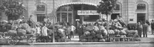 La Suisse hospitaliere; les magasins du Bureau de secours aux prisonniers de guerre, a Berne Creator: Unknown