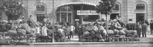 La Suisse hospitaliere; les magasins du Bureau de secours aux prisonniers de guerre, a Berne Creator: Unknown