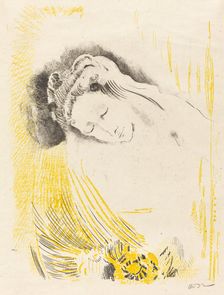 La Sulamite (The Shulamite), 1897. Creator: Odilon Redon