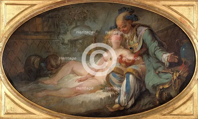 La Sultane, 18th century. Creator: Jean Baptiste Le Prince.