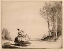 La Surprise, c1891-1921. Creator: Claude Allin Shepperson